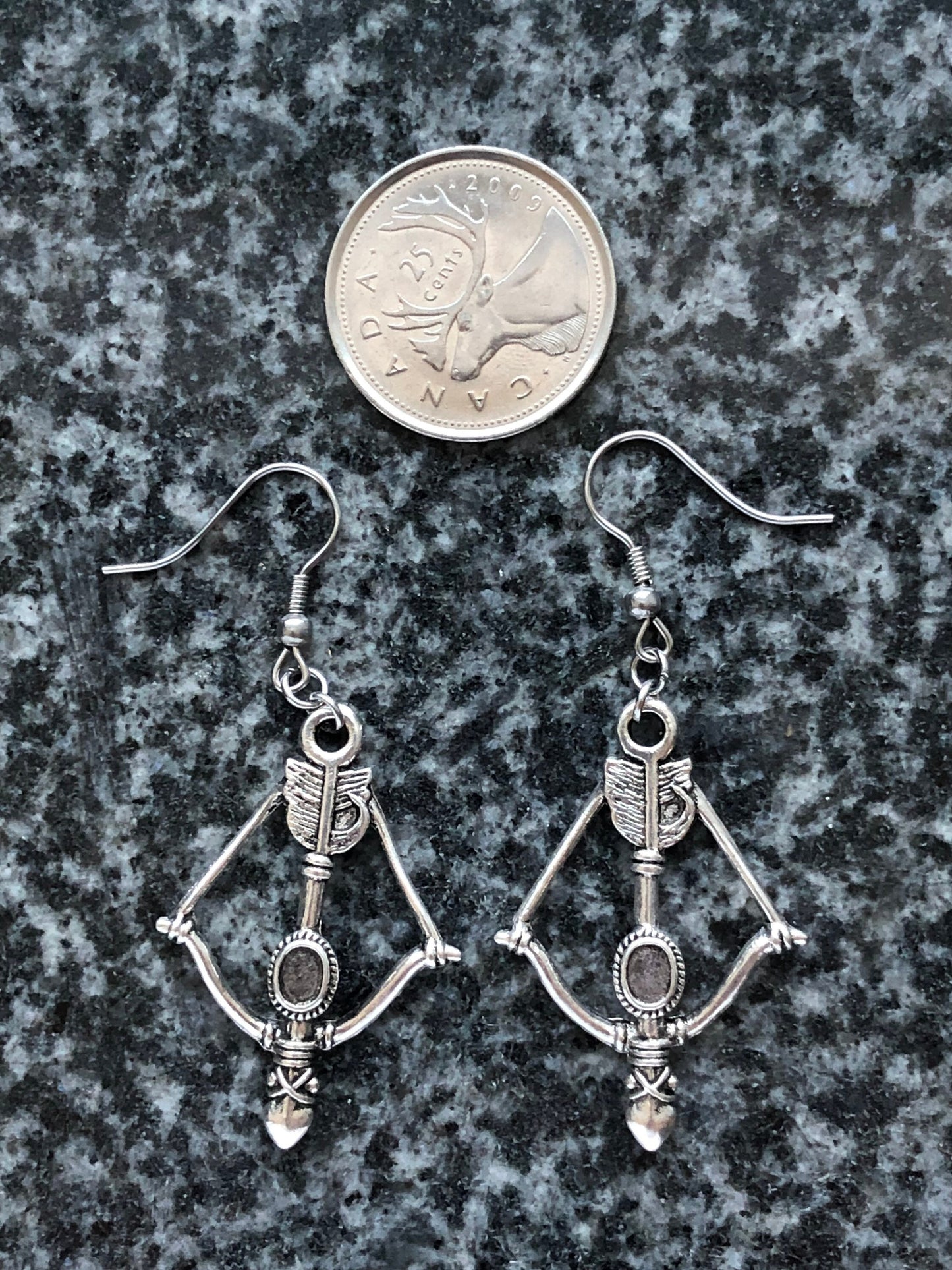 Bow and Arrow Earrings - Hypogenic Options