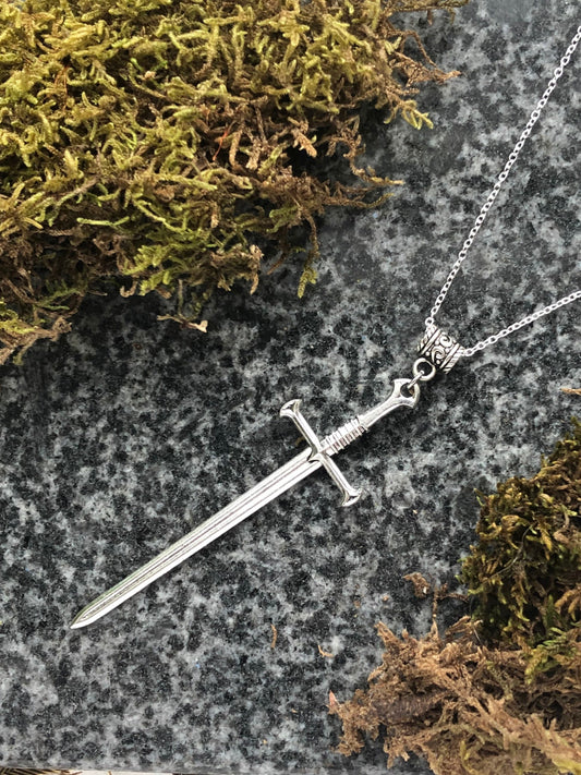 Gothic Longsword Necklace