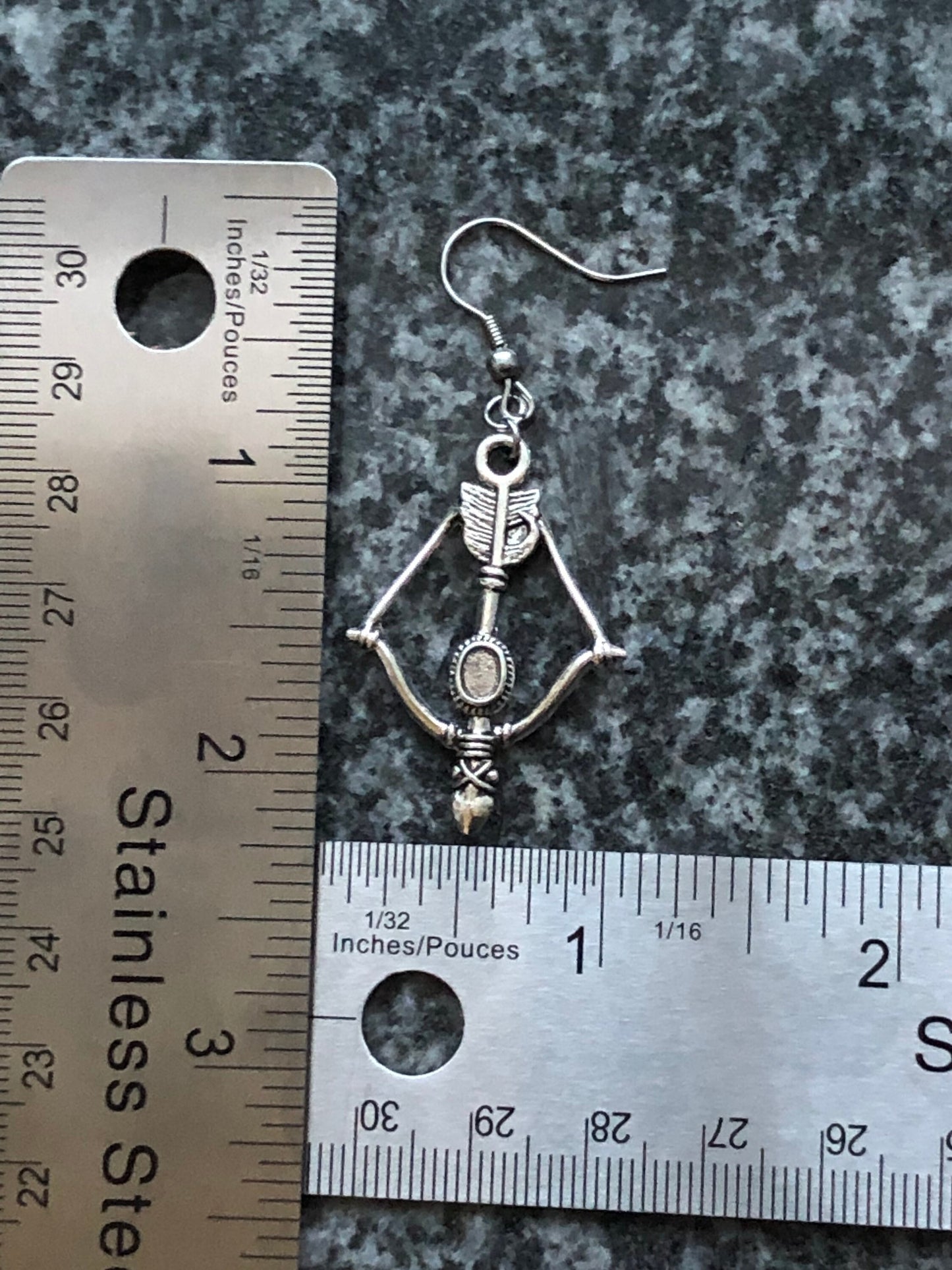 Bow and Arrow Earrings - Hypogenic Options